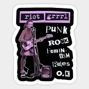 riot grrrl Sticker